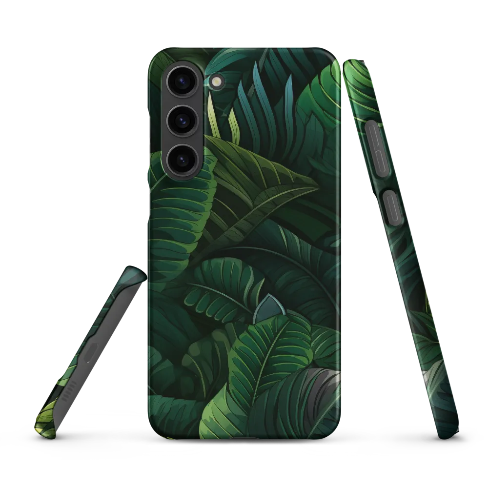 Lush Canopy: A Tropical Foliage Study