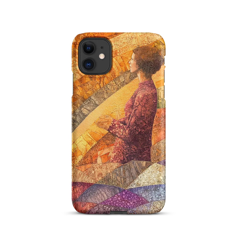 Whispers of Contemplation | Phone Case |  11 | Snap Case | Matte