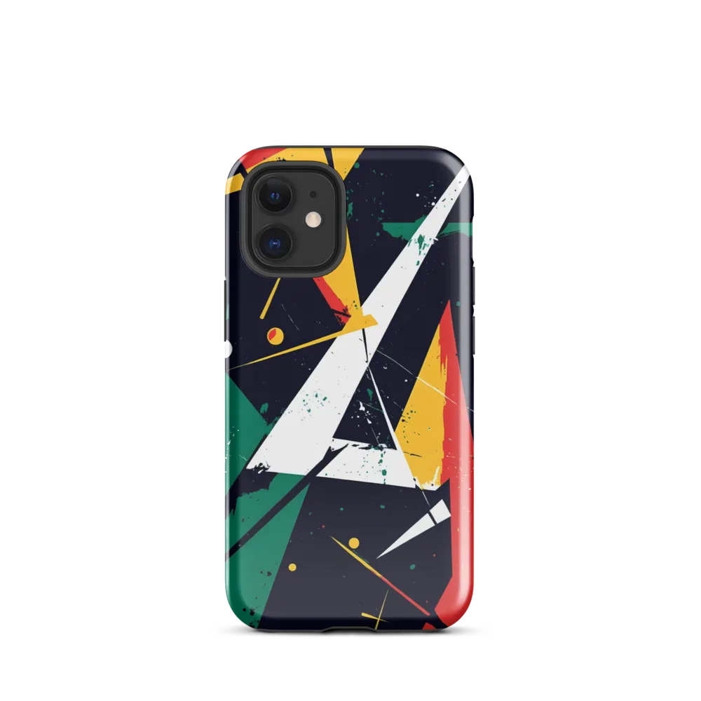 Dynamic Geometries | Phone Case |  12 mini | Tough Case | Glossy