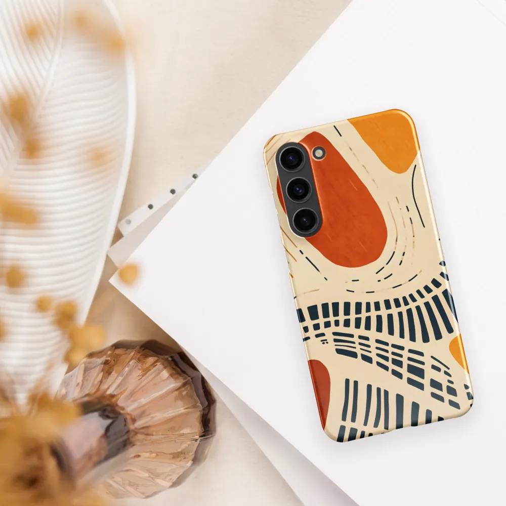Urban Patterns in Harmony | Phone Case |  S23 Plus | Snap Case | Glossy