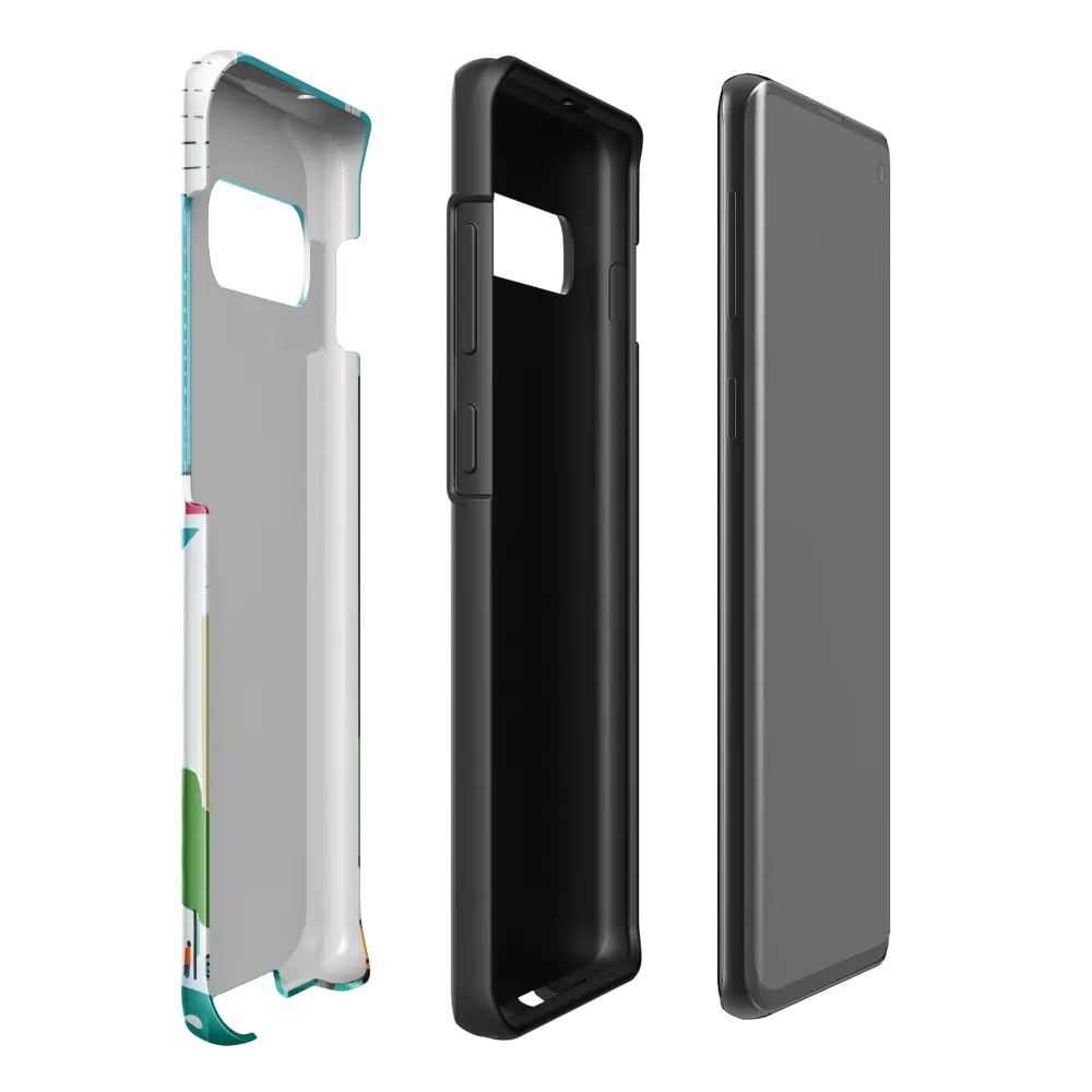 Urban Symphony: A Modern Cityscape | Phone Case |  S10 Plus | Tough Case | Glossy