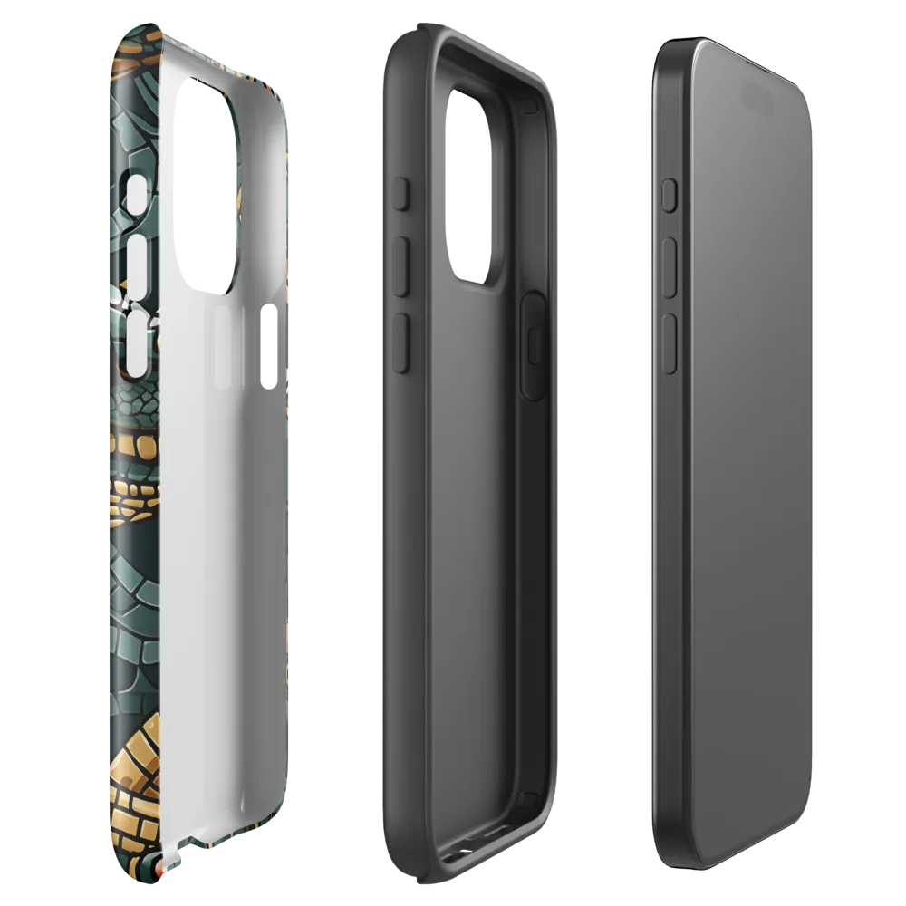 Lizards of Abstraction | Phone Case |  15 Pro Max | Tough Case | Glossy