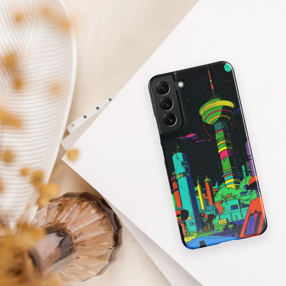 Neon Dreams: A Futuristic Cityscape