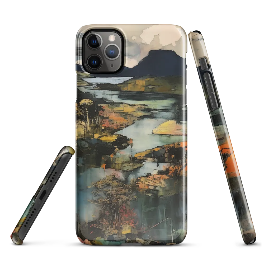 Harmony of Nature: An Abstract Journey | Phone Case |  11 Pro Max | Snap Case | Glossy