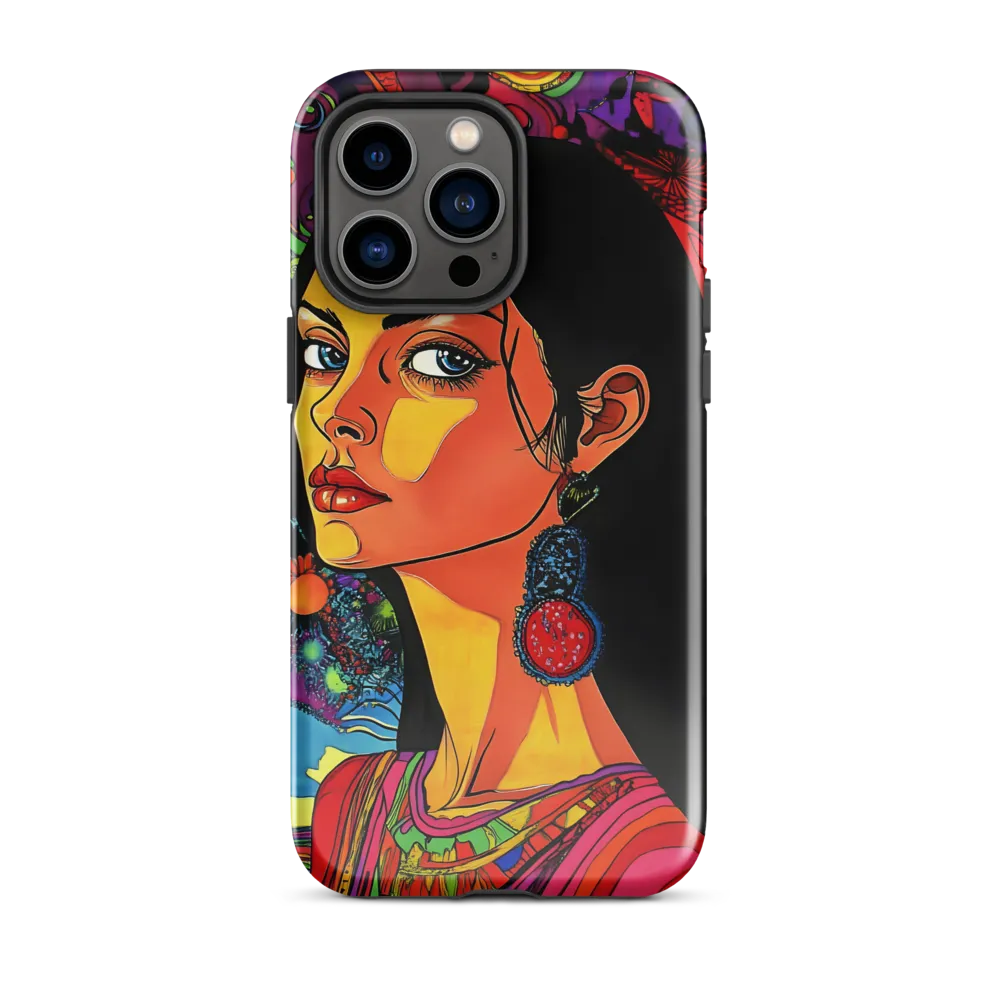 Ethereal Dreamscape in Vivid Colors | Phone Case |  14 Pro Max | Tough Case | Glossy