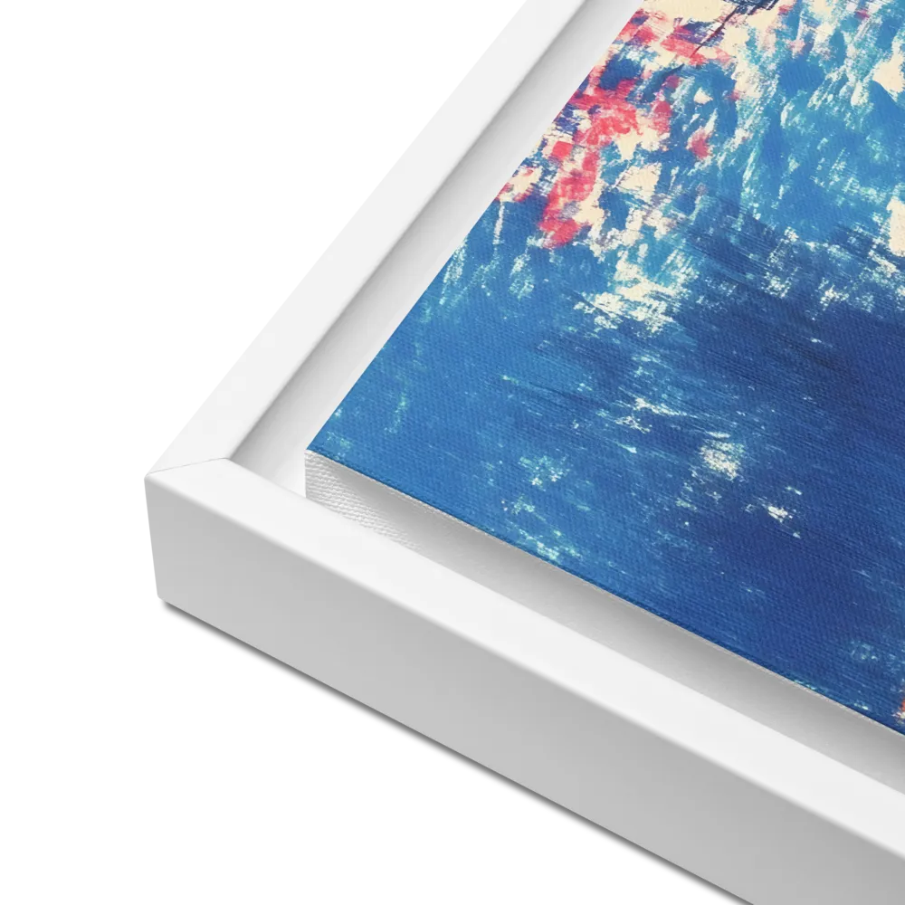Whispers of Tranquility | Canvas with White Frame | 12″×16″