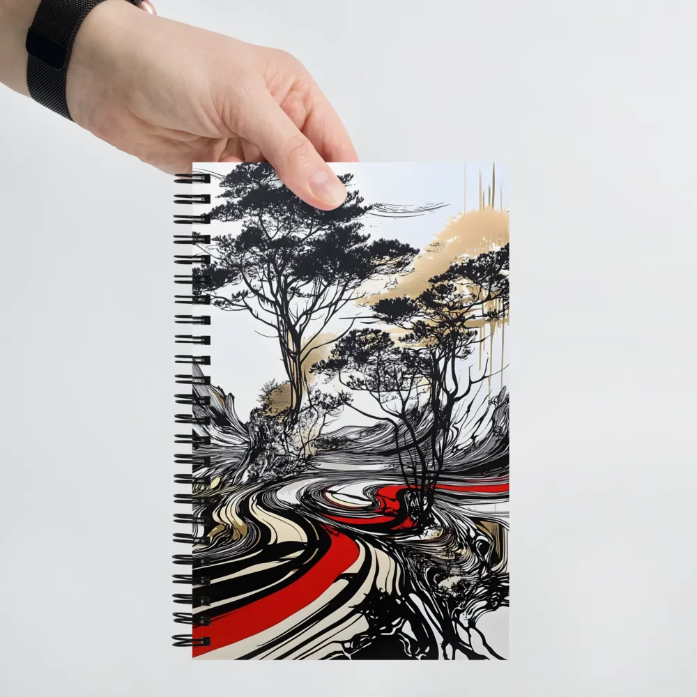 Serenity in Motion | Spiral Notebook