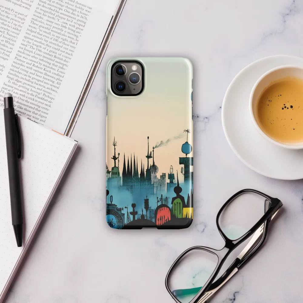 Whimsical Cityscape | Phone Case |  11 Pro Max | Snap Case | Glossy