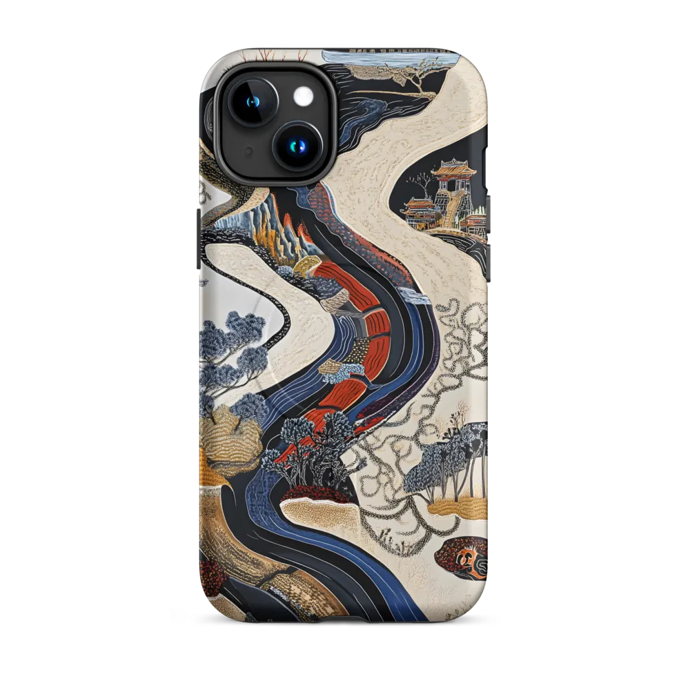Flow of Tranquility | Phone Case |  15 Plus | MagSafe® Tough Case | Matte