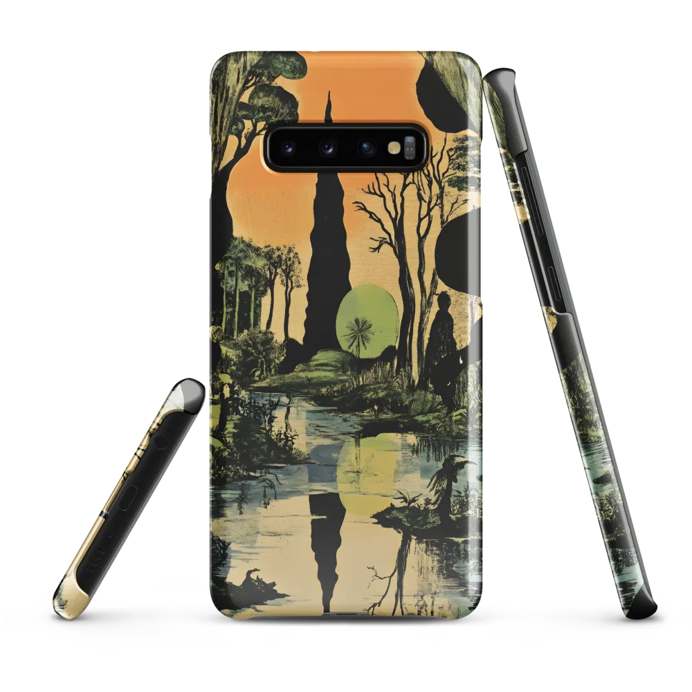 Reflections of Mystery | Phone Case |  S10 Plus | Snap Case | Glossy