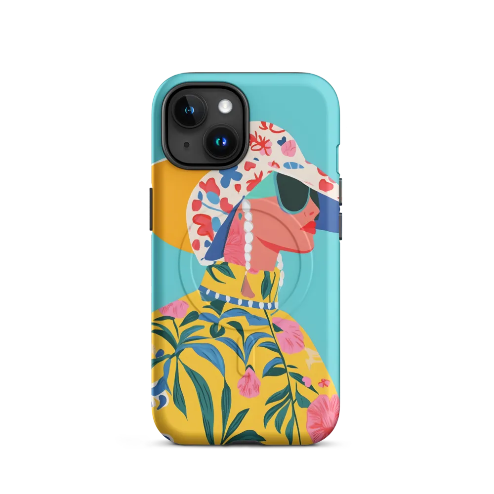 Tropical Confidence: A Fashion Portrait