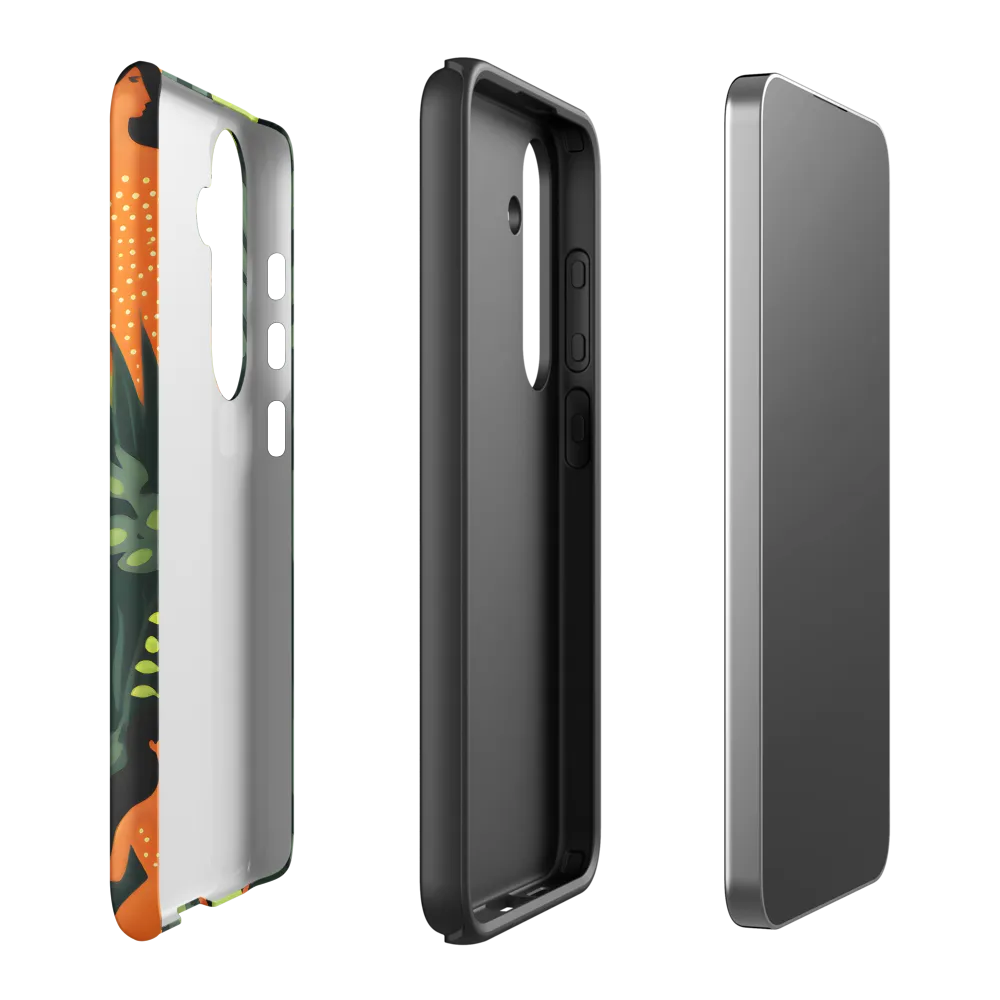 Playful Harmony in Patterns | Phone Case |  S24 Plus | Tough Case | Matte