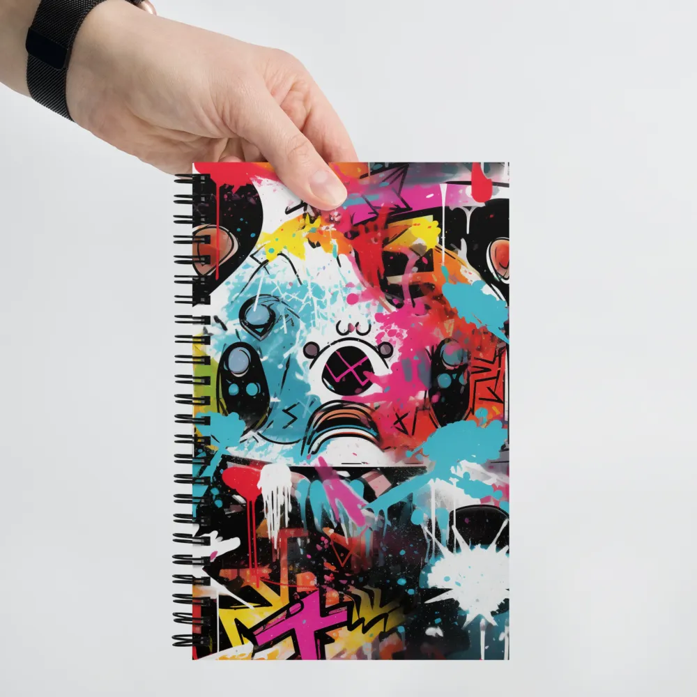 Bursting with Playfulness | Spiral Notebook