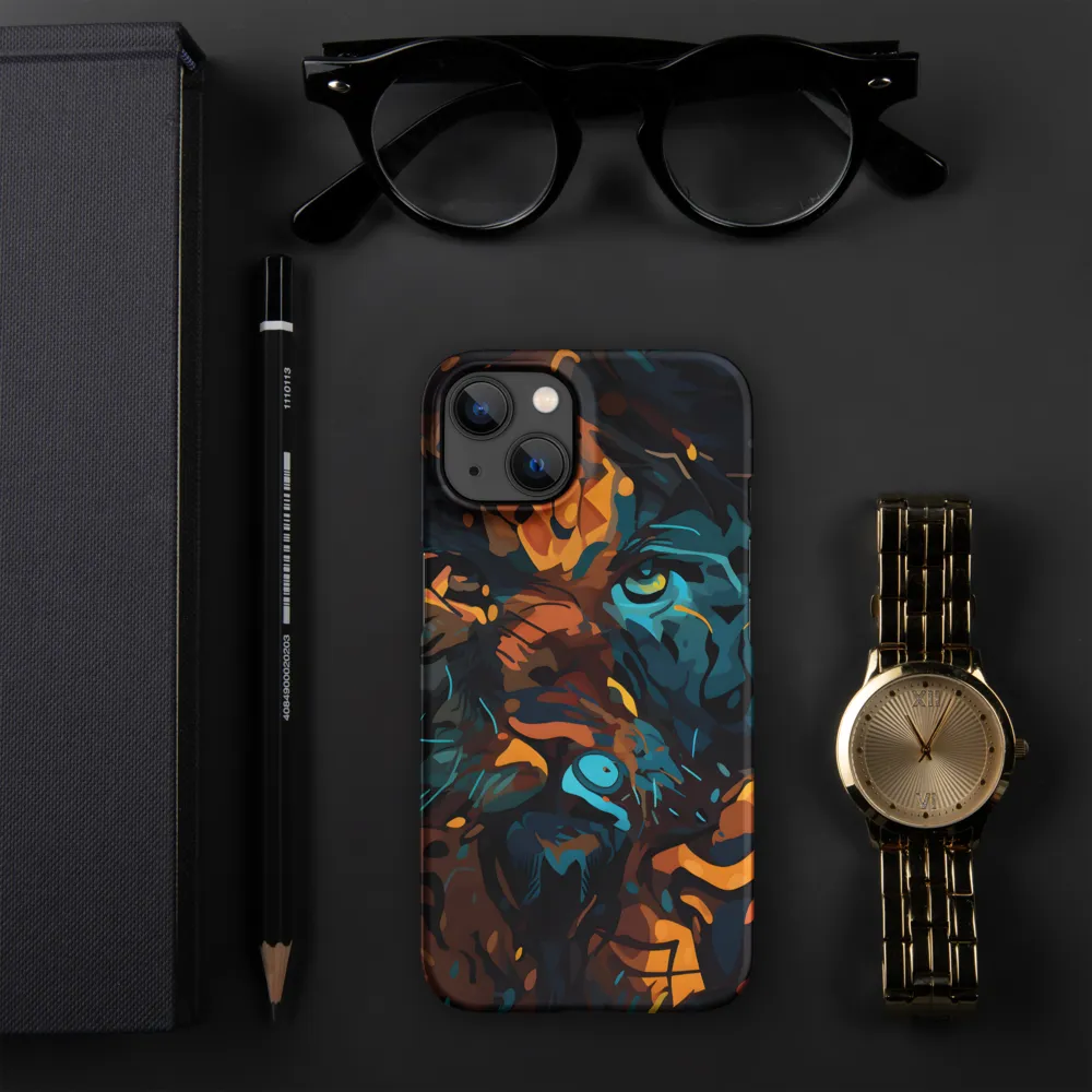 Tropical Enigma: A Wildlife Quartet | Phone Case |  13 | Snap Case | Matte