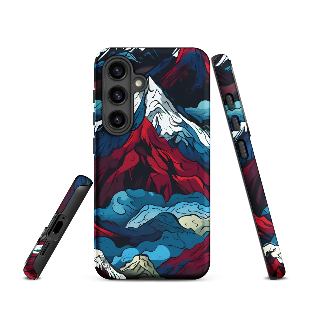 Mountain Majesty: An Abstract Voyage