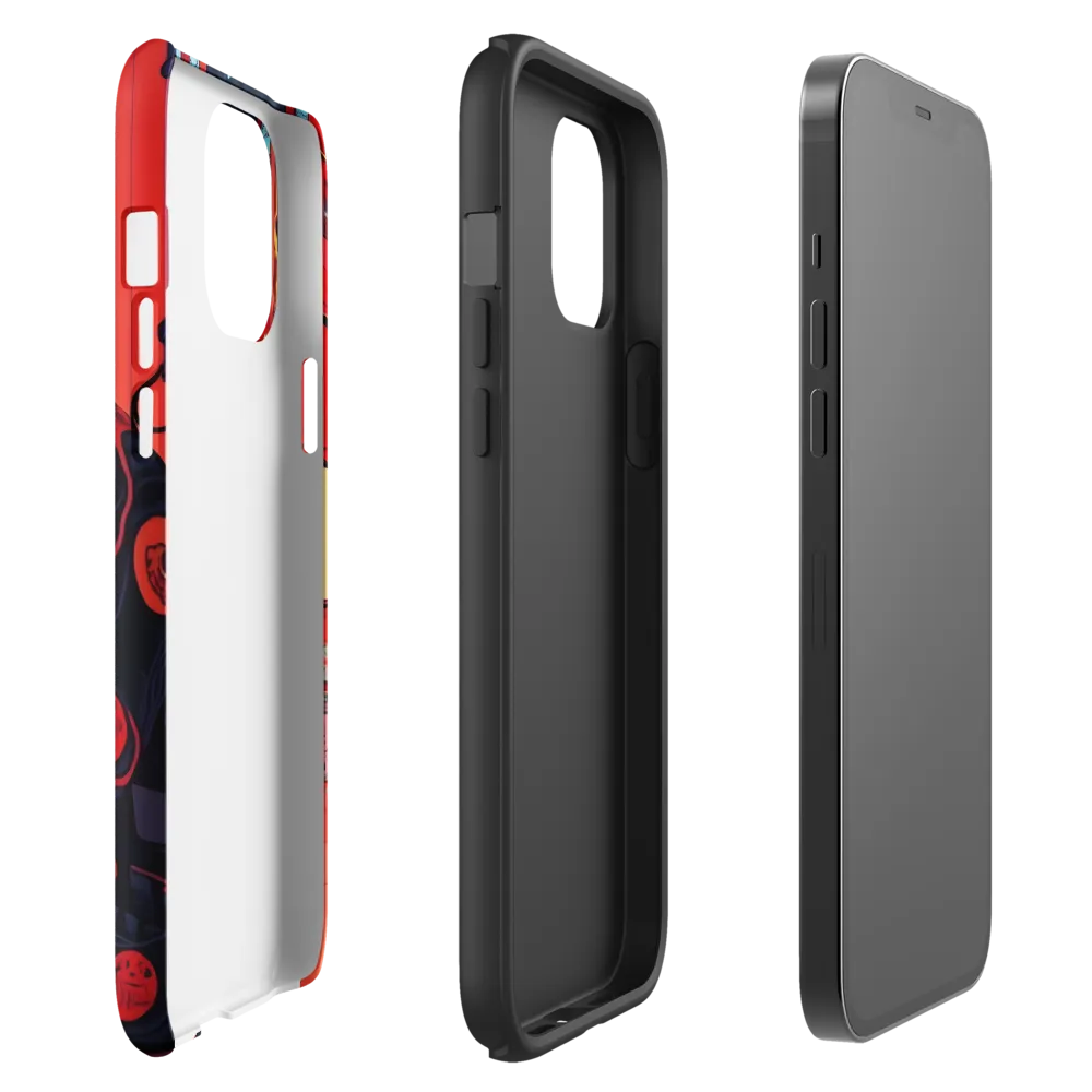 The Weight of Neon Dreams | Phone Case |  12 Pro Max | Tough Case | Glossy