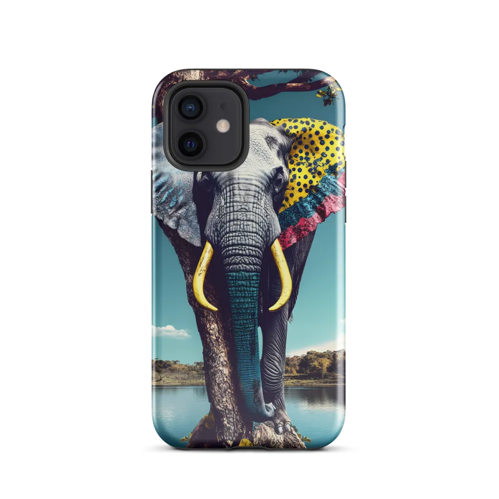 Playful Elegance: The Surreal Elephant