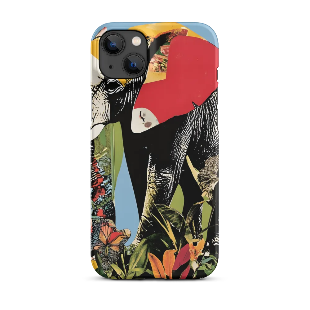 Harmony of Nature: The Elephant's Embrace | Phone Case |  14 Plus | Snap Case | Matte