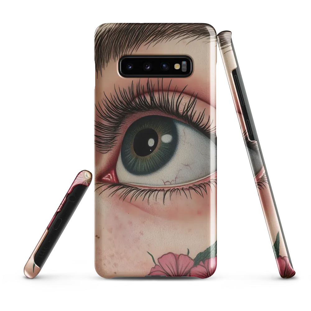 The Introspective Gaze | Phone Case |  S10 Plus | Snap Case | Glossy