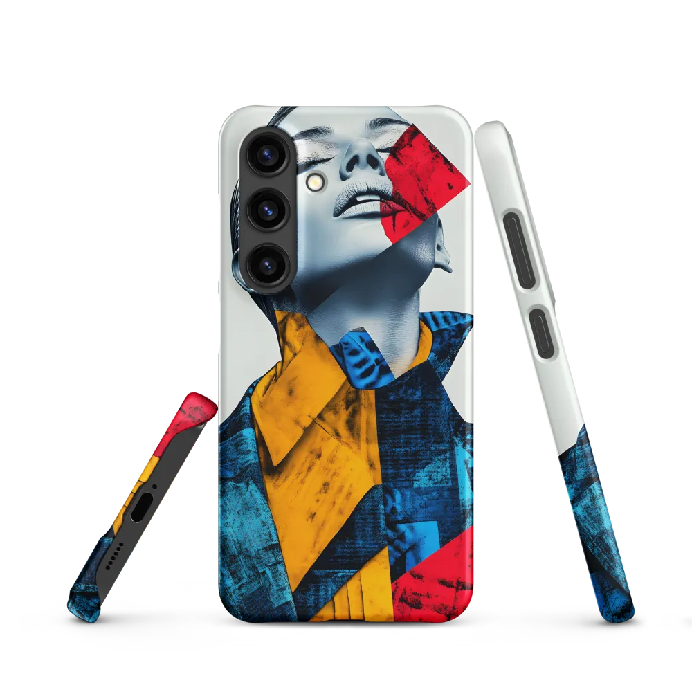Fragmented Confidence: A Surreal Fashion Portrait