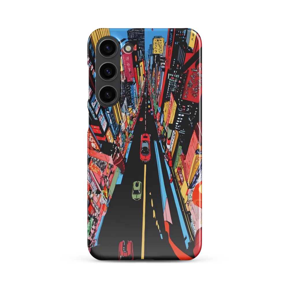Urban Symphony: A Bird's-Eye View of Life | Phone Case |  S23 Plus | Snap Case | Glossy