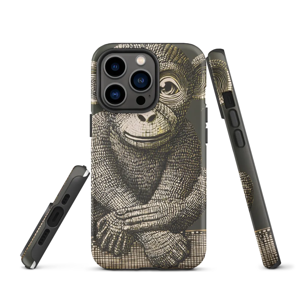 Intricate Primate Portrait