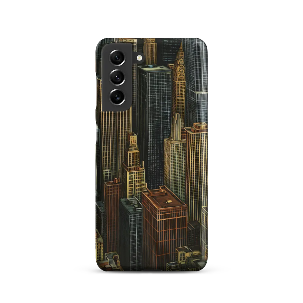 Urban Elegance: A Golden Cityscape