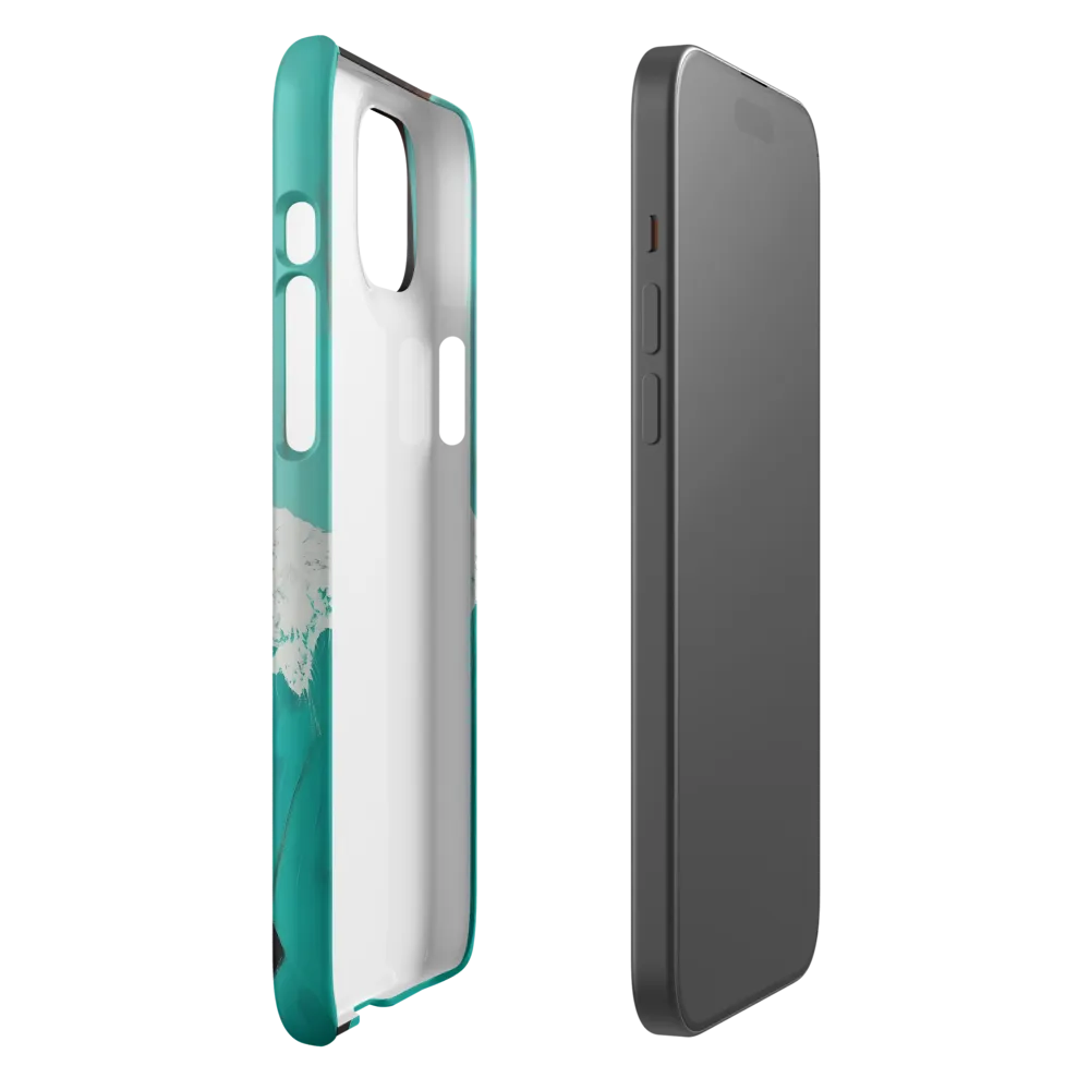 Serenity in Turquoise | Phone Case |  15 Plus | Snap Case | Matte