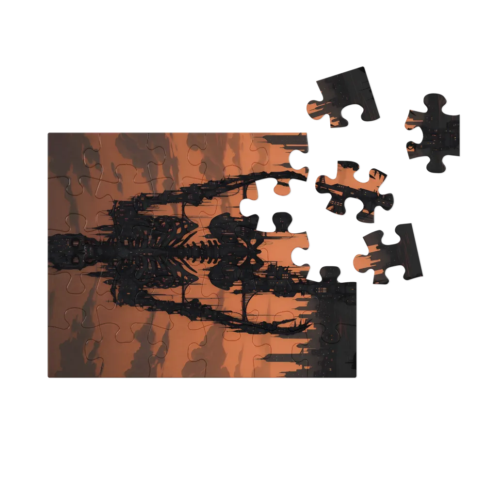 City of Bones 
 Jigsaw Puzzle in Tin Box