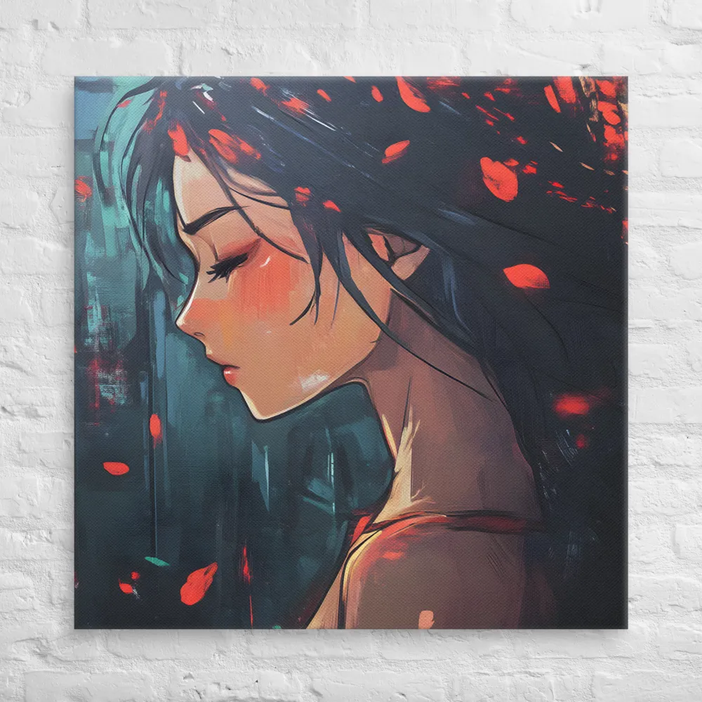 Whispers of Melancholy | Canvas | 37″×37″