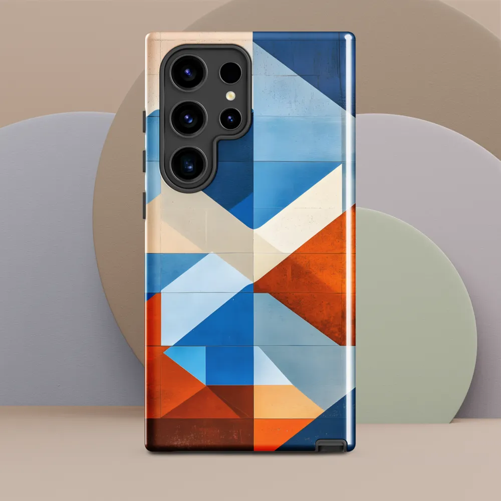 Geometric Harmony: A Vibrant Landscape