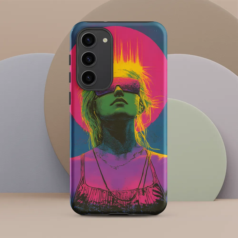 Neon Dreams: Portrait of a Modern Muse