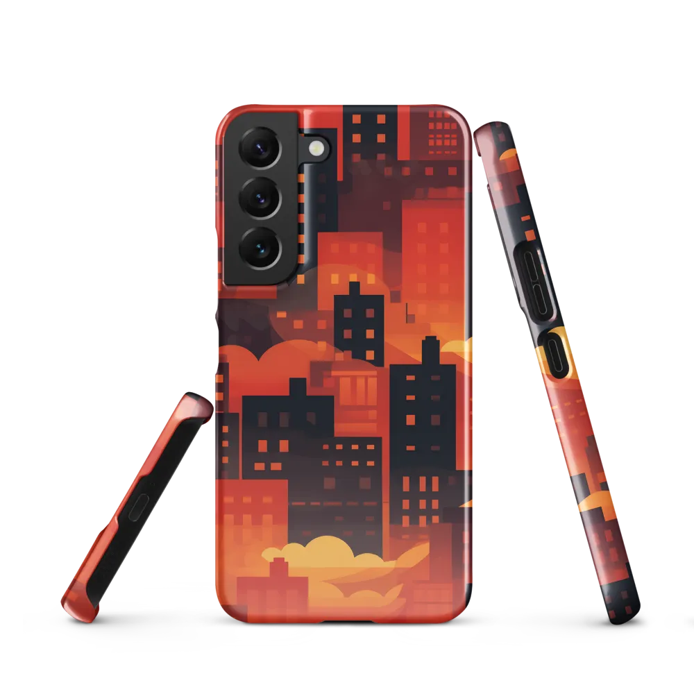 Radiance of the Urban Horizon | Phone Case |  S22 | Snap Case | Glossy