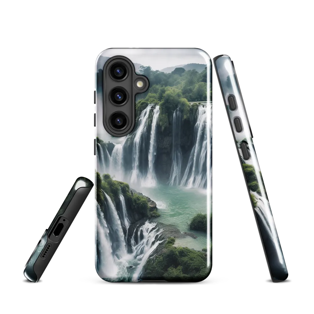 Whispers of the Cascades | Phone Case |  S24 | Tough Case | Glossy