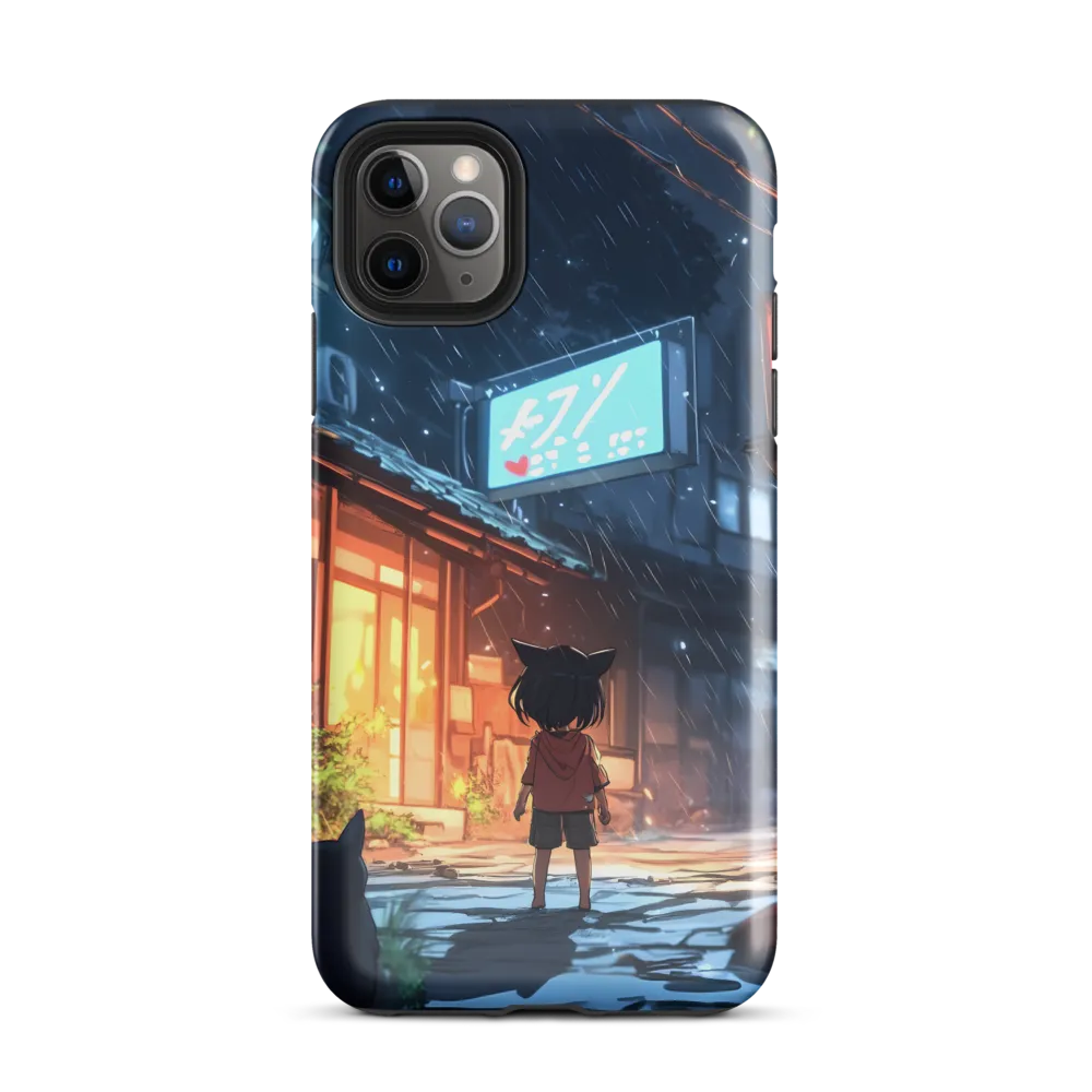 Whispers of the Rainy Night | Phone Case |  11 Pro Max | Tough Case | Glossy