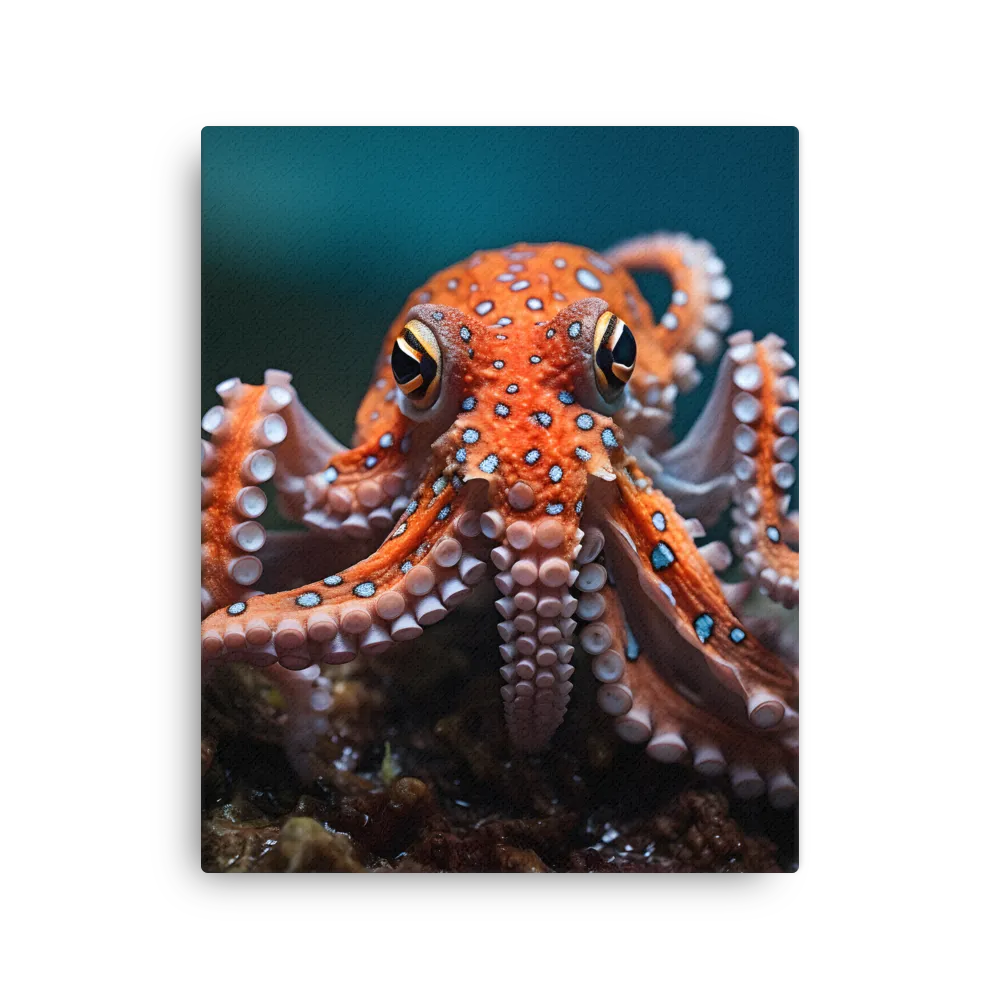 Curiosity of the Deep: The Orange Octopus