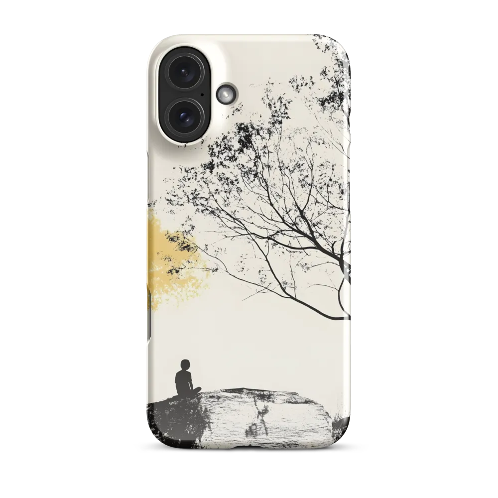 Whispers of Solitude | Phone Case |  16 Plus | Snap Case | Glossy