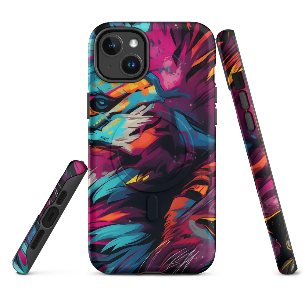 Vivid Majesty: The Modern Lion