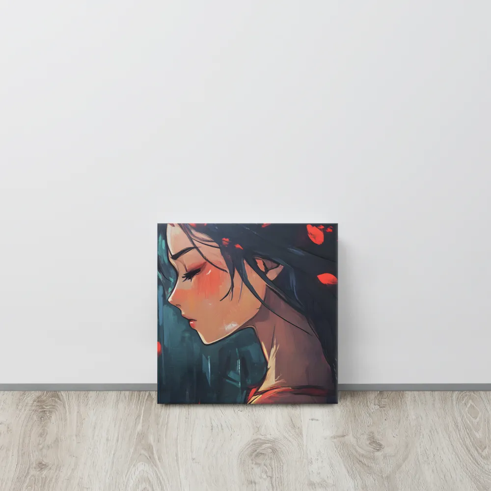Whispers of Melancholy | Canvas | 12″×12″