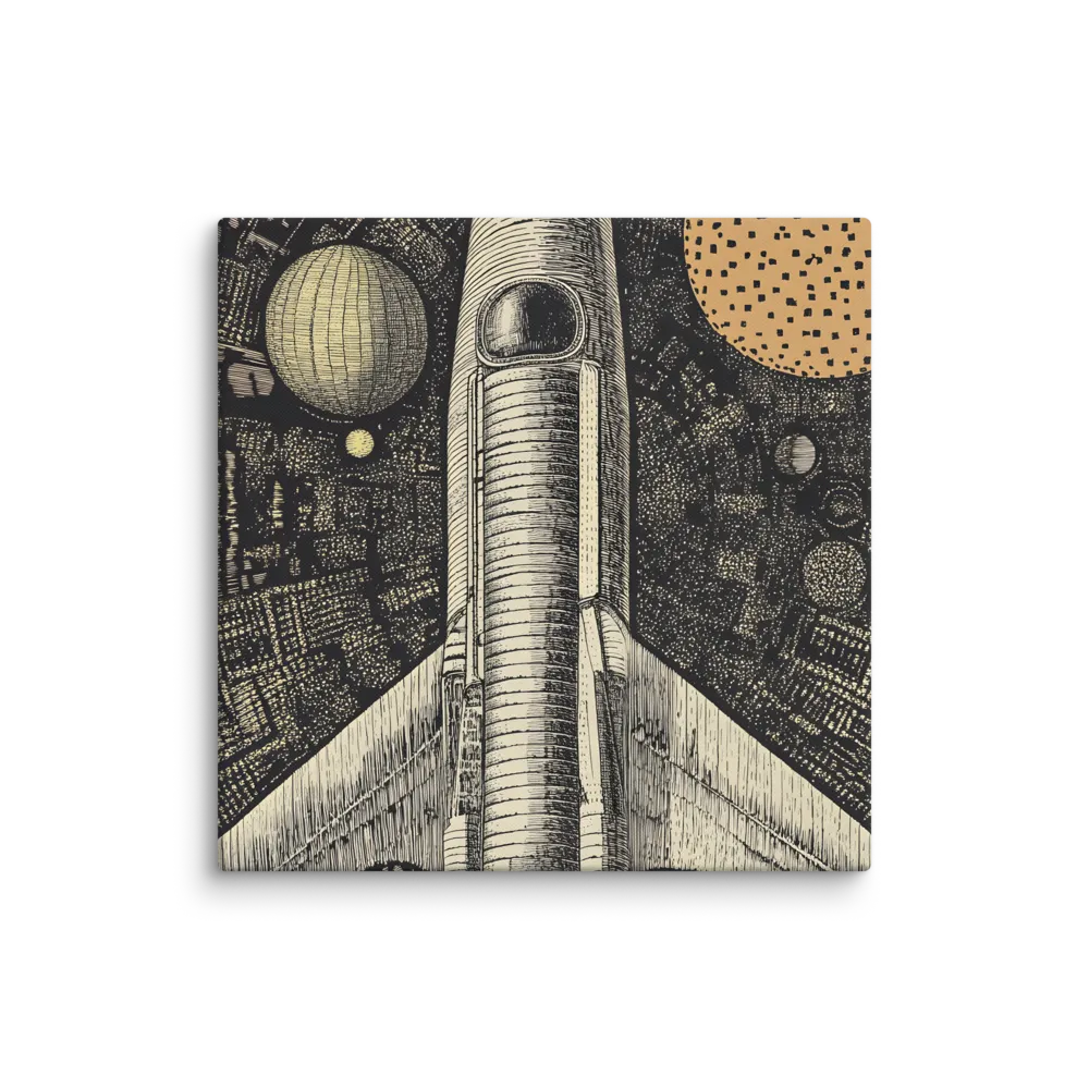 Voyage to the Unknown | Canvas | 37″×37″
