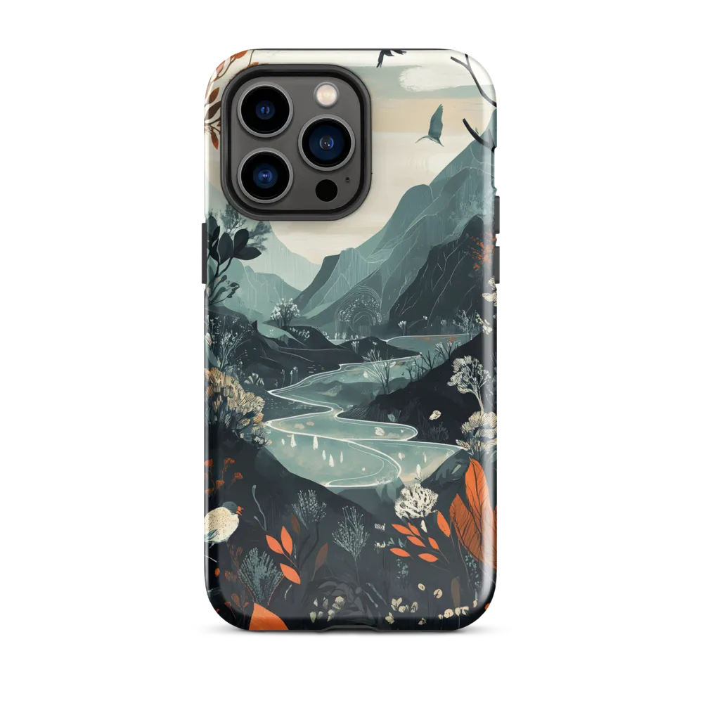 Tranquil Wilderness | Phone Case |  14 Pro Max | Tough Case | Glossy