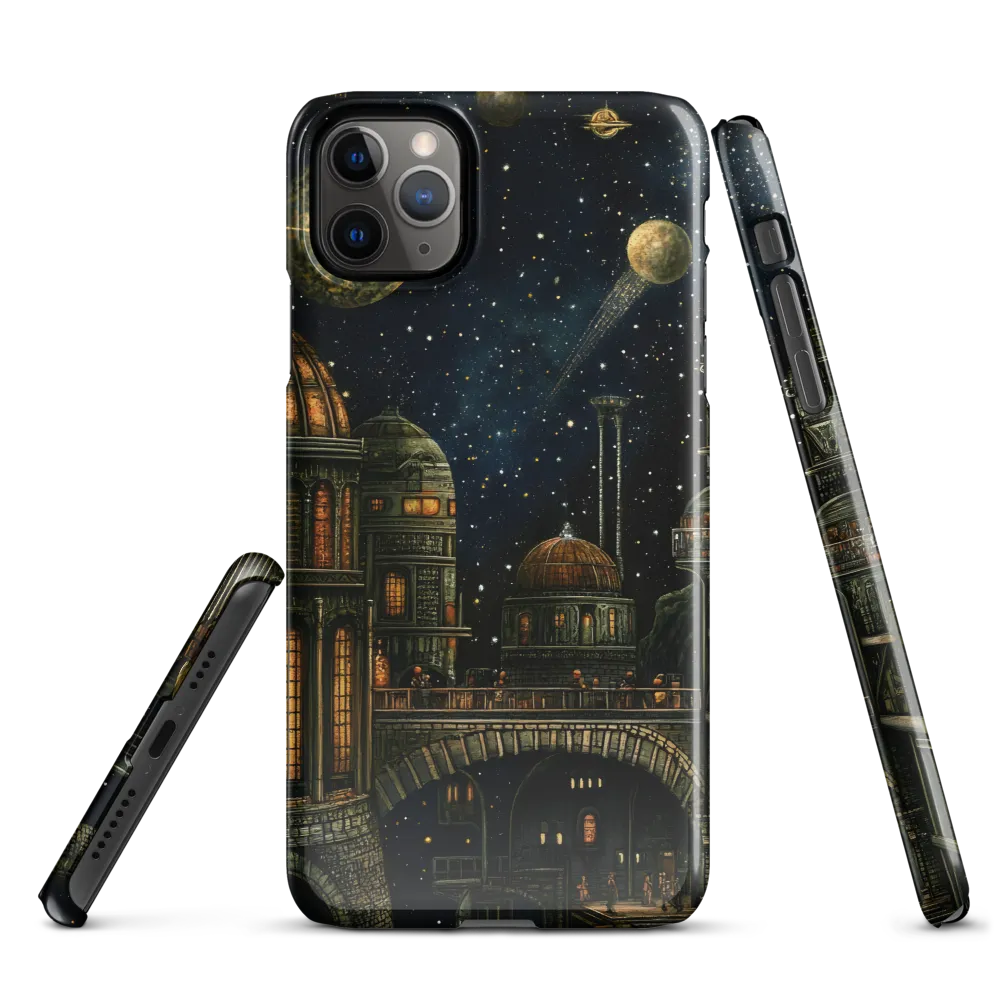 Celestial City: A Journey Through the Cosmos | Phone Case |  11 Pro Max | Snap Case | Glossy