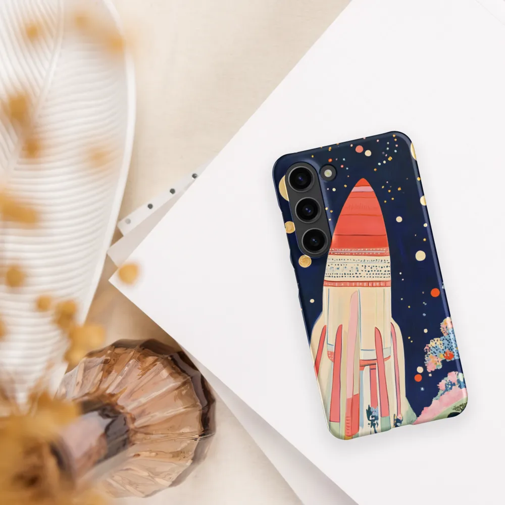 Cosmic Dreams: The Rocket's Journey
