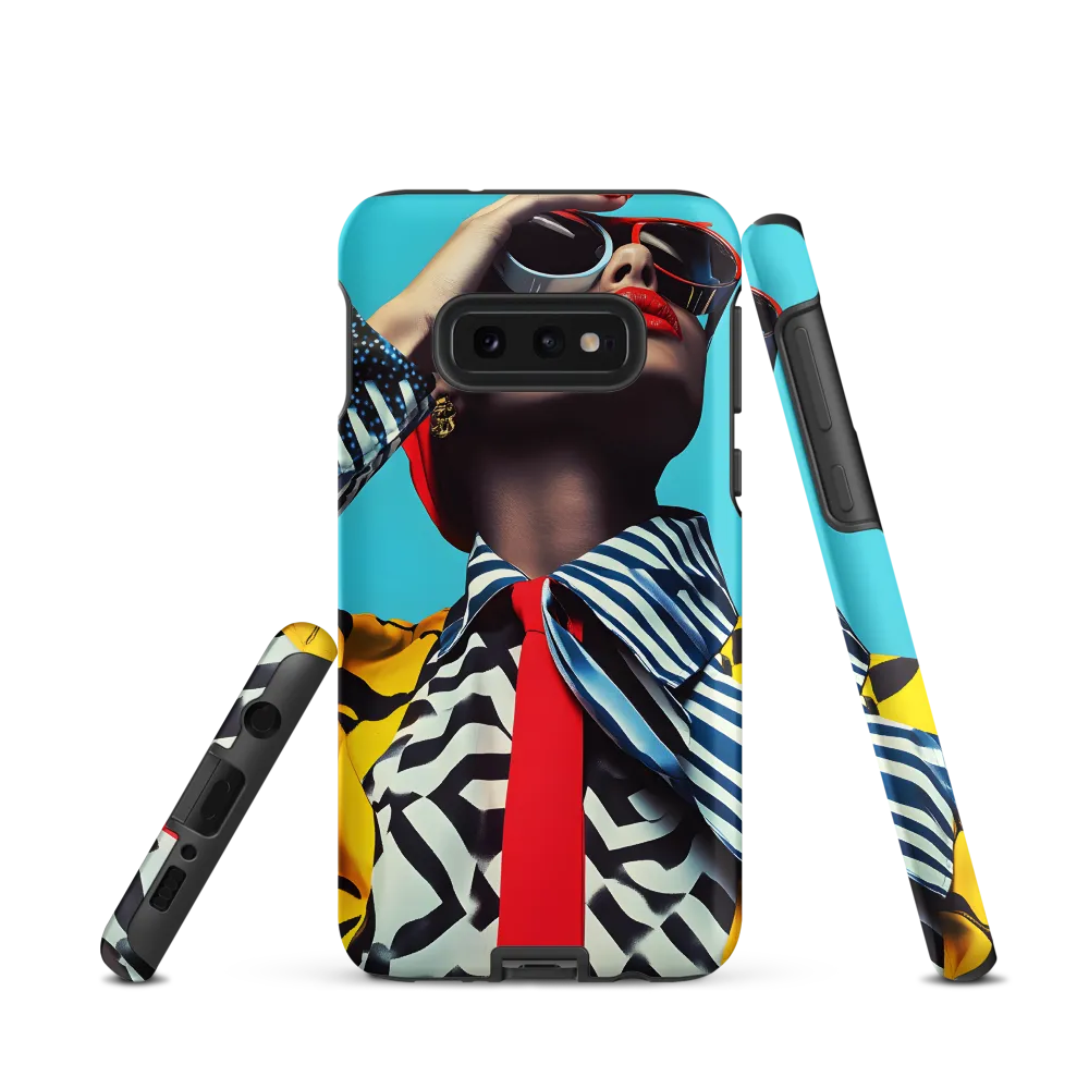 Chic Confidence in Bold Patterns