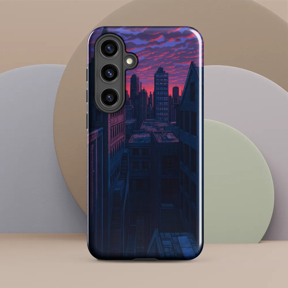 City of Secrets at Dusk | Phone Case |  S24 Plus | Tough Case | Glossy