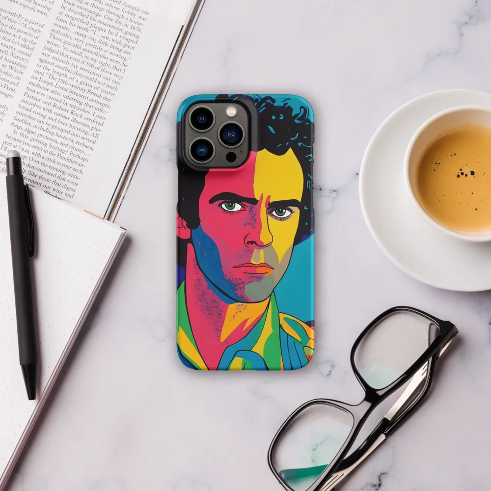 Electric Visage: A Portrait of Vibrance