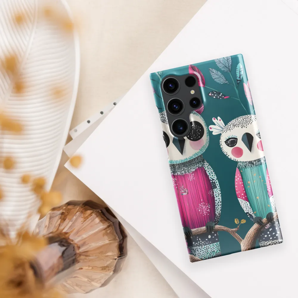 Whimsical Duo: A Celebration of Nature and Color