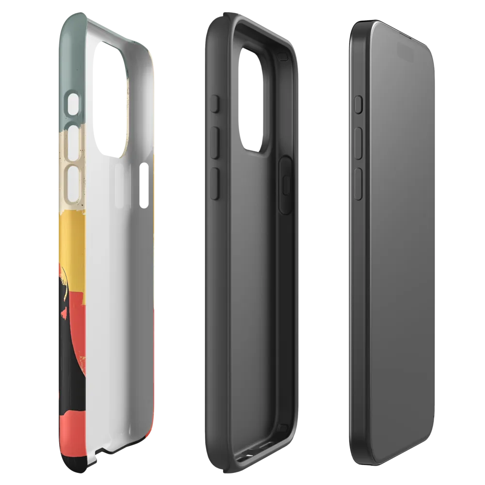 Hero in the Urban Dawn | Phone Case |  15 Pro Max | Tough Case | Matte
