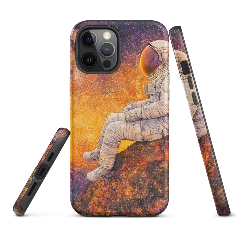 Cosmic Contemplation | Phone Case |  12 Pro Max | Tough Case | Matte