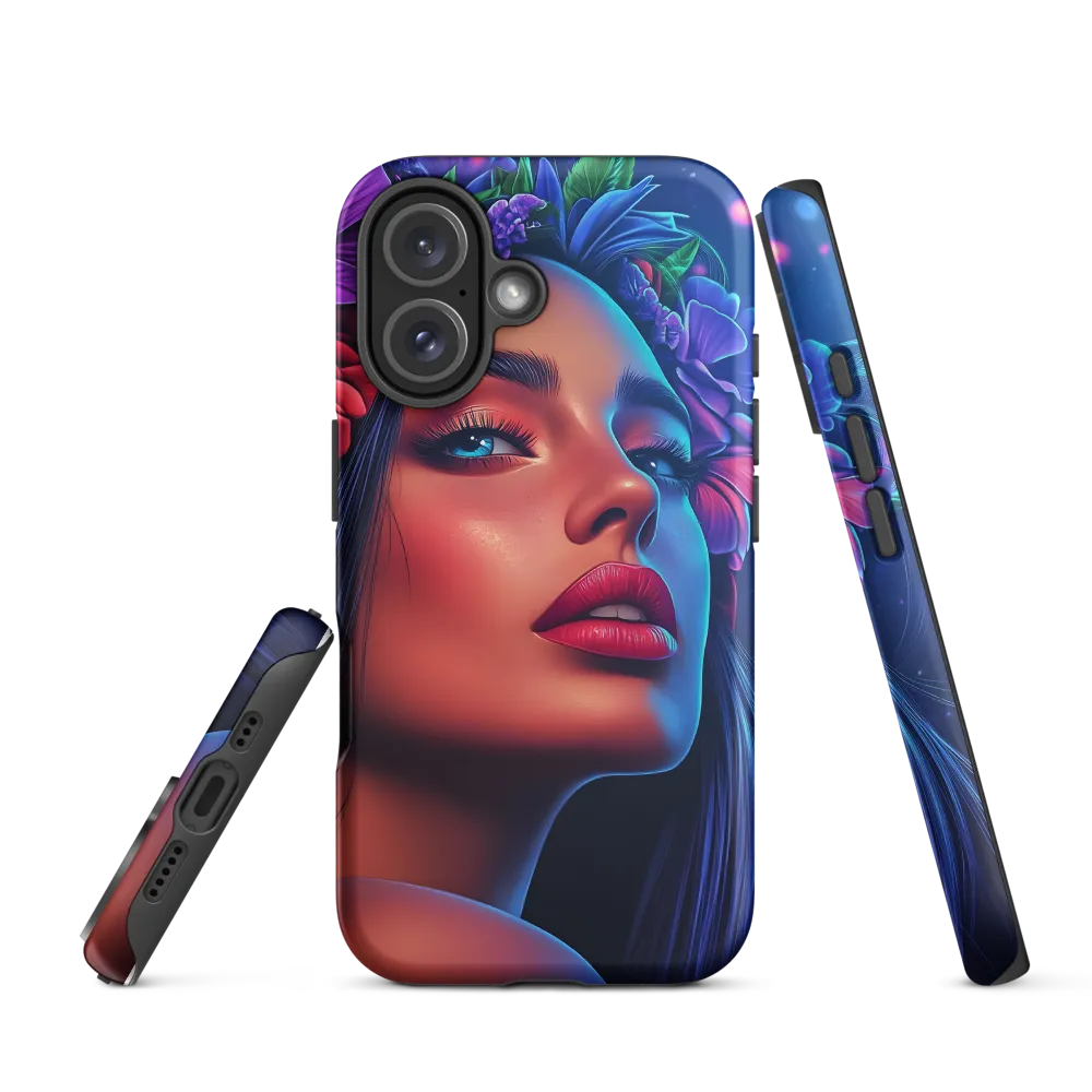 Radiance of the Floral Queen | Phone Case